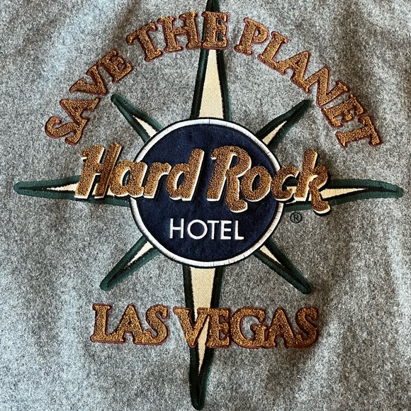 Vintage hard rock hotel letterman jacket - Picture 3 of 9